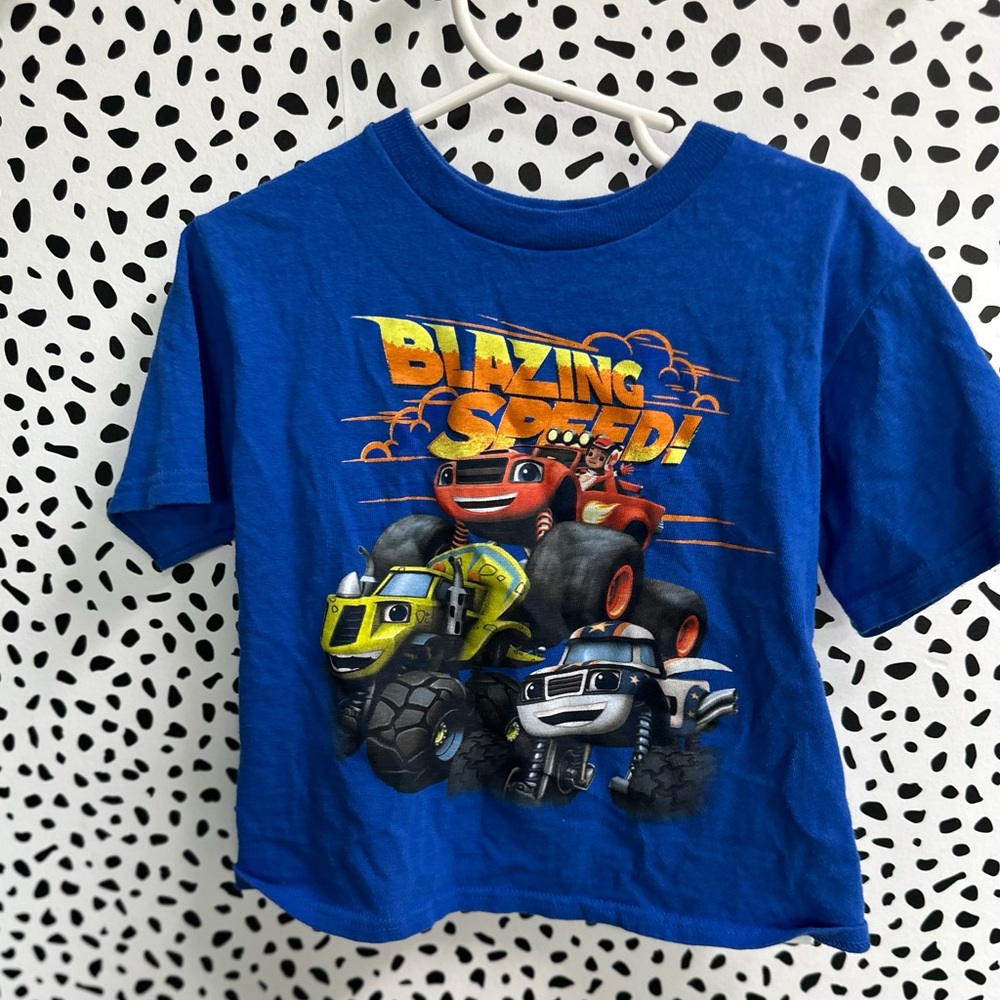 Blaze and the Monster Machines Blue Tshirt 4t
